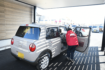 代車を無料サービスします!